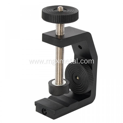 High Quality Black Aluminum Camera Desktop Clamp